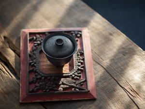 once upon a time vintage wooden tea tray 3 | BITTERLEAF TEAS