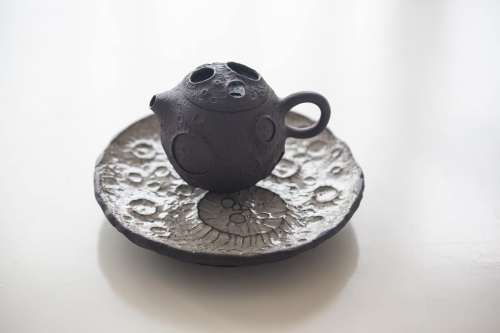 over the moon teapot 9 23 7 | BITTERLEAF TEAS