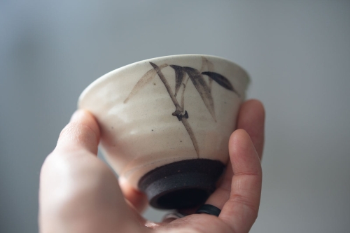 cizhou impression teacup 19 | BITTERLEAF TEAS