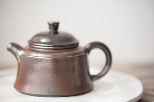 black pearl dezhong wood fired jianshui zitao teapot 12 | BITTERLEAF TEAS