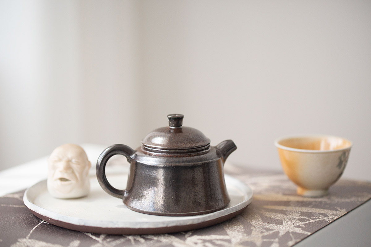 black pearl dezhong wood fired jianshui zitao teapot 9 | BITTERLEAF TEAS