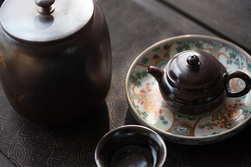 black pearl fanggu wood fired jianshui zitao teapot 10 | BITTERLEAF TEAS