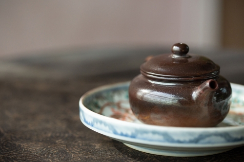 black pearl fanggu wood fired jianshui zitao teapot 4 | BITTERLEAF TEAS