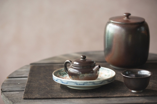 black pearl fanggu wood fired jianshui zitao teapot 5 | BITTERLEAF TEAS