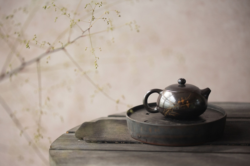 black pearl xishi wood fired jianshui zitao teapot 1 | BITTERLEAF TEAS