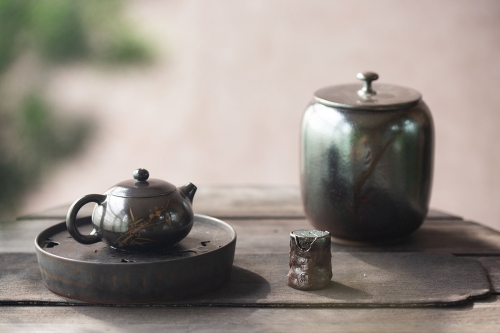 black pearl xishi wood fired jianshui zitao teapot 14 | BITTERLEAF TEAS