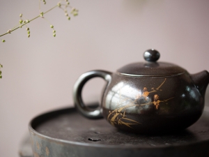 black pearl xishi wood fired jianshui zitao teapot 2 | BITTERLEAF TEAS