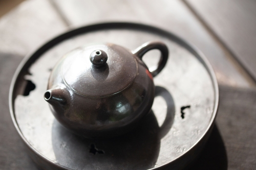 black pearl xishi wood fired jianshui zitao teapot 4 | BITTERLEAF TEAS