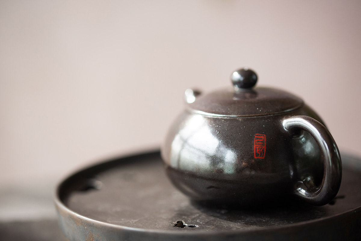 black pearl xishi wood fired jianshui zitao teapot 6 | BITTERLEAF TEAS