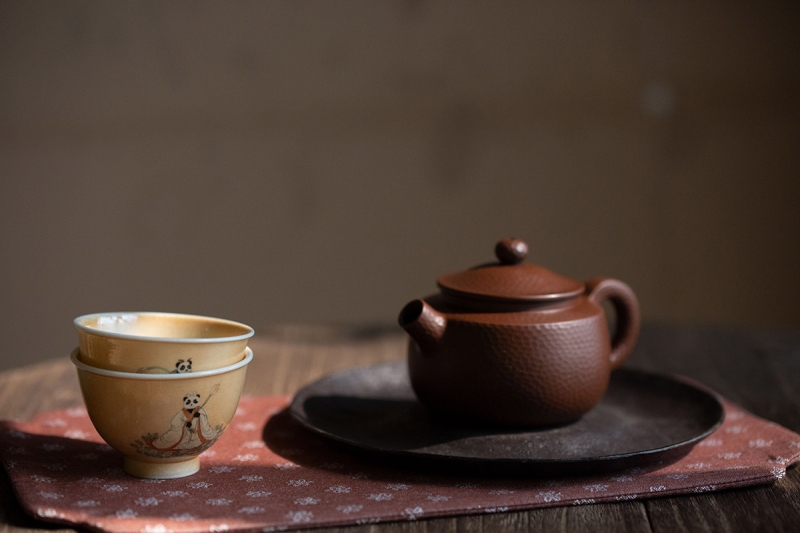 dimpled jianshui zitao teapot 7 | BITTERLEAF TEAS