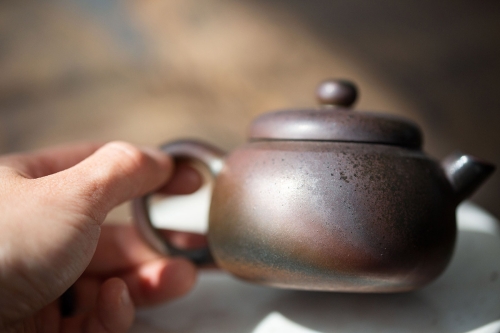 huo heng wood fired jianshui zitao teapot 6 | BITTERLEAF TEAS