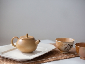 ivory wood fired jianshui zitao teapot ding 3 | BITTERLEAF TEAS