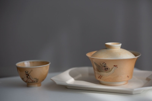 panda society wood fired gaiwan 9 | BITTERLEAF TEAS