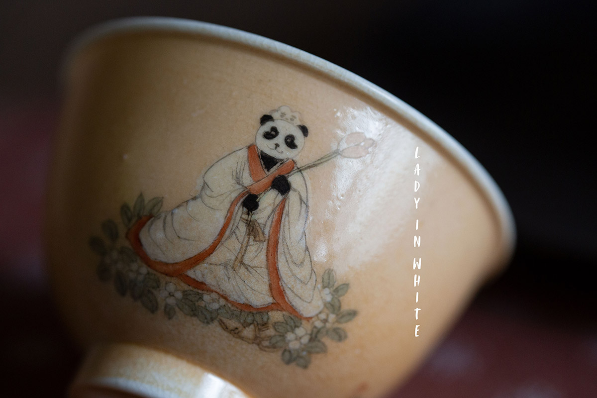 panda society wood fired teacup ladies 11 | BITTERLEAF TEAS