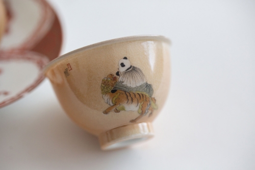 Panda Society Wood Fired Teacup - Tiger - Image 12