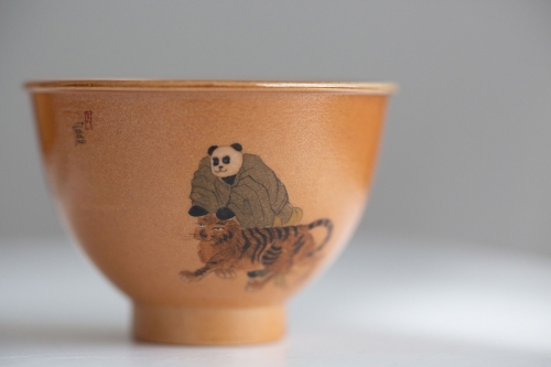 Panda Society Wood Fired Teacup - Tiger - Image 15