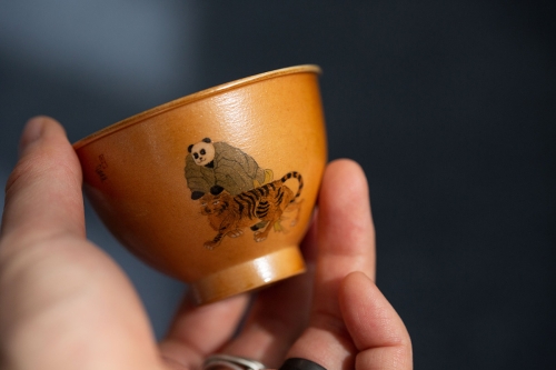 Panda Society Wood Fired Teacup - Tiger - Image 20