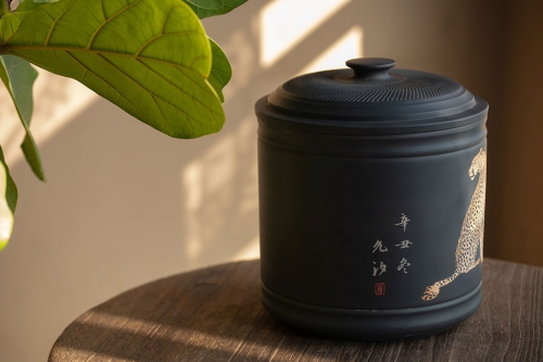 the hunt jianshui zitao tong jar 14 | BITTERLEAF TEAS