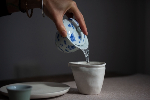 imperial blue gaiwan botany 10 | BITTERLEAF TEAS