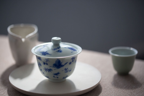 imperial blue gaiwan botany 11 | BITTERLEAF TEAS