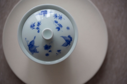 imperial blue gaiwan botany 2 | BITTERLEAF TEAS