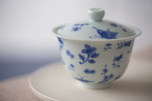 imperial blue gaiwan botany 3 | BITTERLEAF TEAS