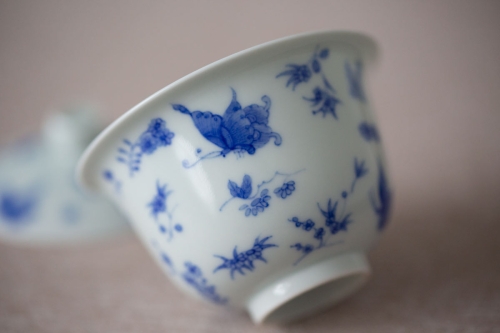 imperial blue gaiwan botany 6 | BITTERLEAF TEAS