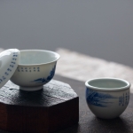 imperial blue teacup shanshui 1 | BITTERLEAF TEAS