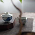 imperial blue teacup shanshui 2 | BITTERLEAF TEAS