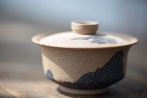 legend gaiwan sand 12 | BITTERLEAF TEAS