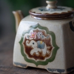 friends of the forest square teapot 12 | BITTERLEAF TEAS