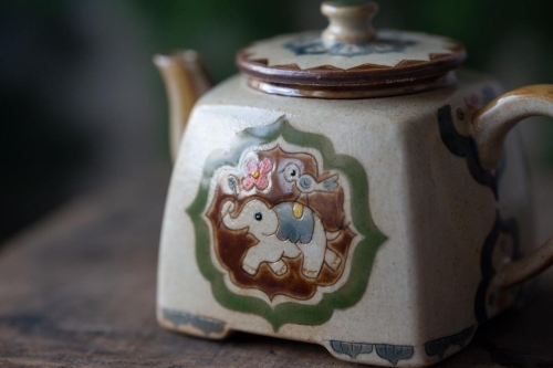 friends of the forest square teapot 12 | BITTERLEAF TEAS