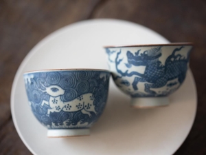 muted qinghua teacup 15 | BITTERLEAF TEAS
