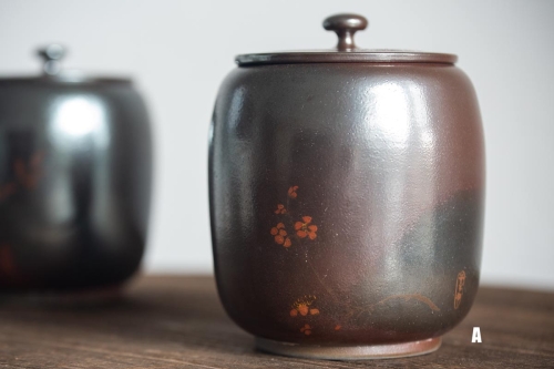 black pearl wood fired jianshui zitao tea jar 7 | BITTERLEAF TEAS