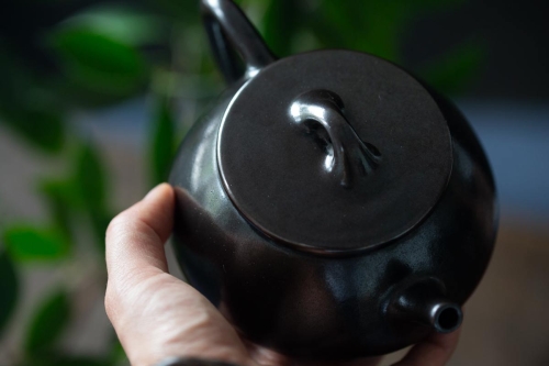 black pearl wood fired jianshui zitao teapot shipiao 11 | BITTERLEAF TEAS