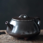 black pearl wood fired jianshui zitao teapot shipiao 3 | BITTERLEAF TEAS