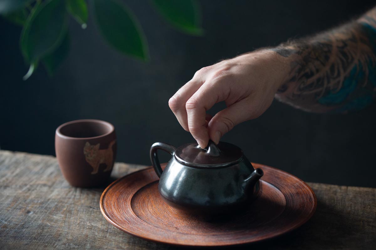 black pearl wood fired jianshui zitao teapot shipiao 7 | BITTERLEAF TEAS