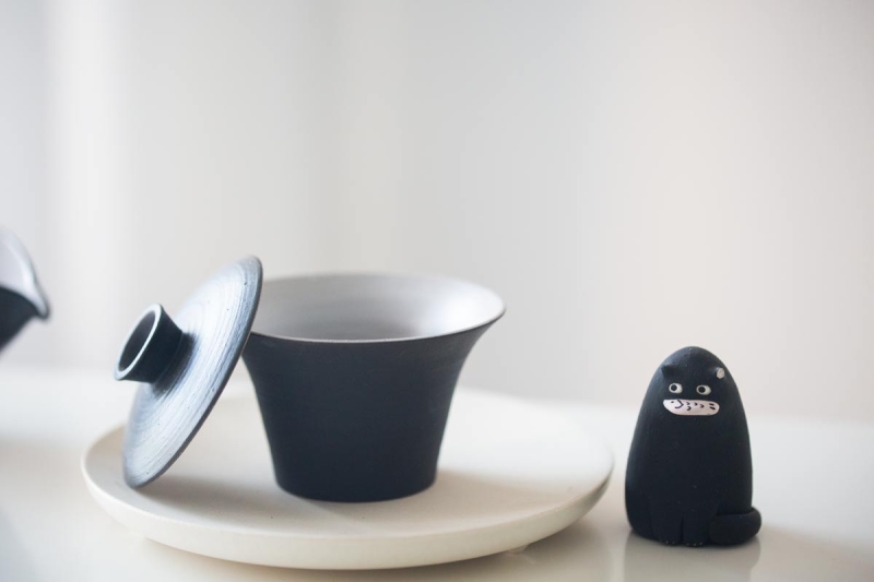 black sand gaiwan 4 | BITTERLEAF TEAS