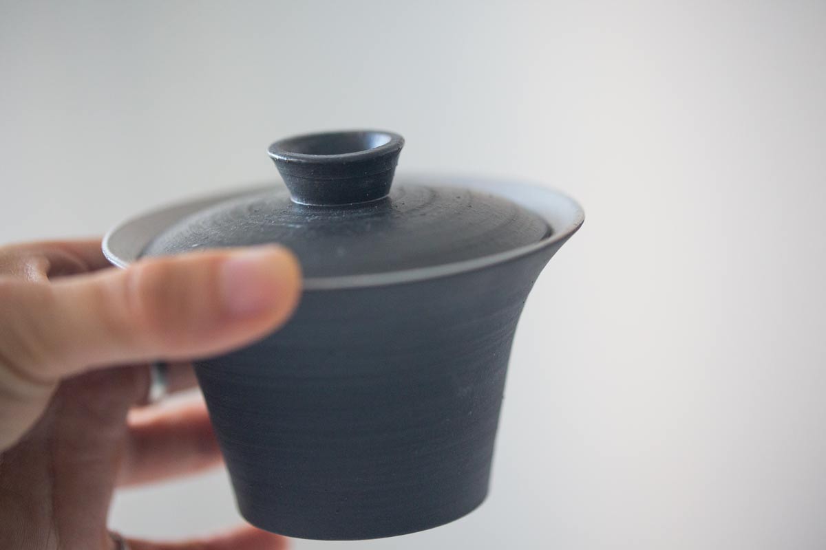 black sand gaiwan 5 | BITTERLEAF TEAS