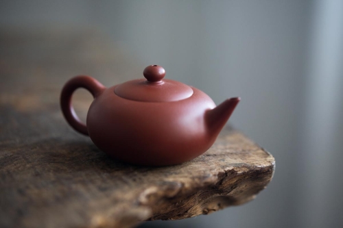 chaozhou clay full moon teapot 8 | BITTERLEAF TEAS