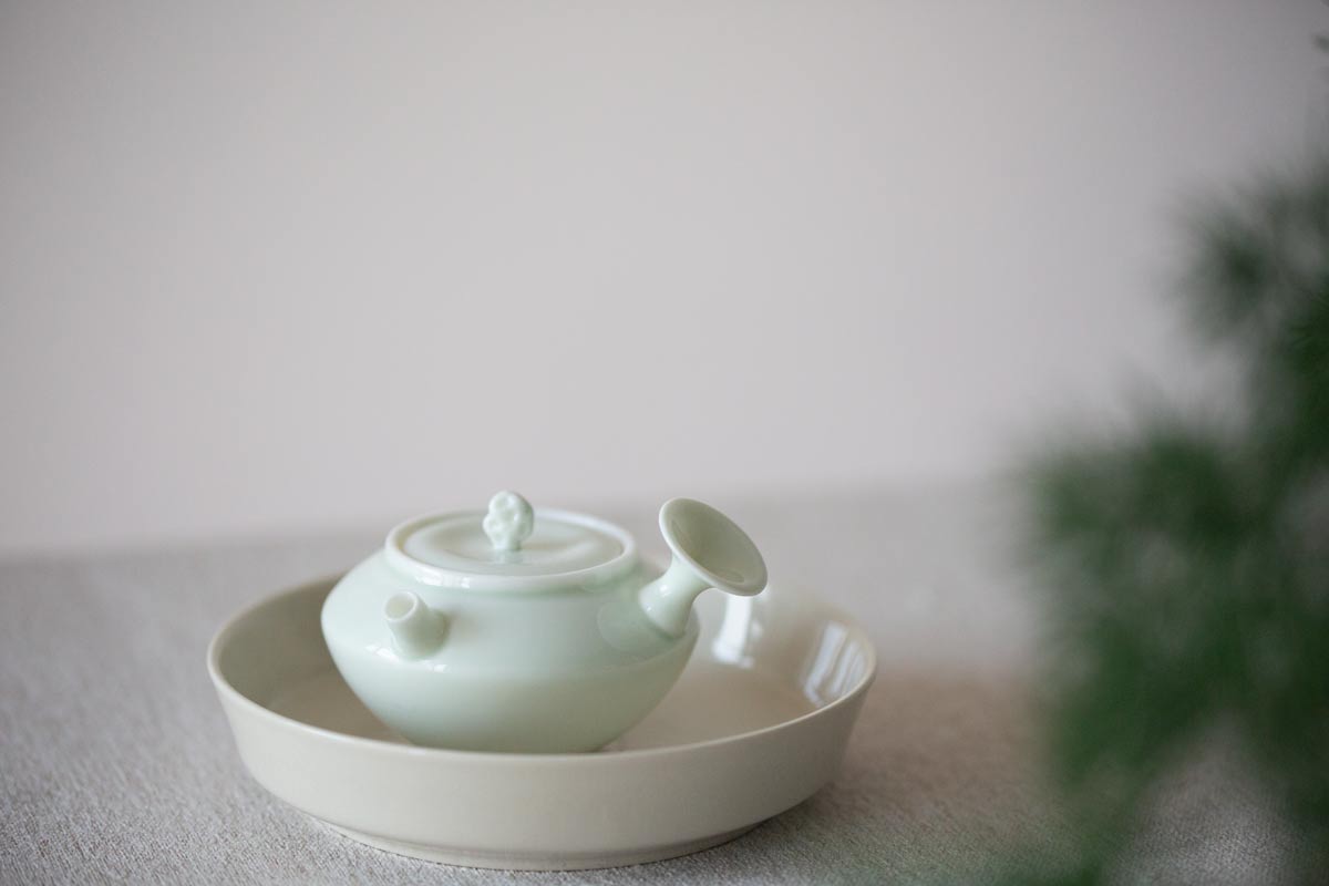 lilypad teapot green 7 23 1 | BITTERLEAF TEAS