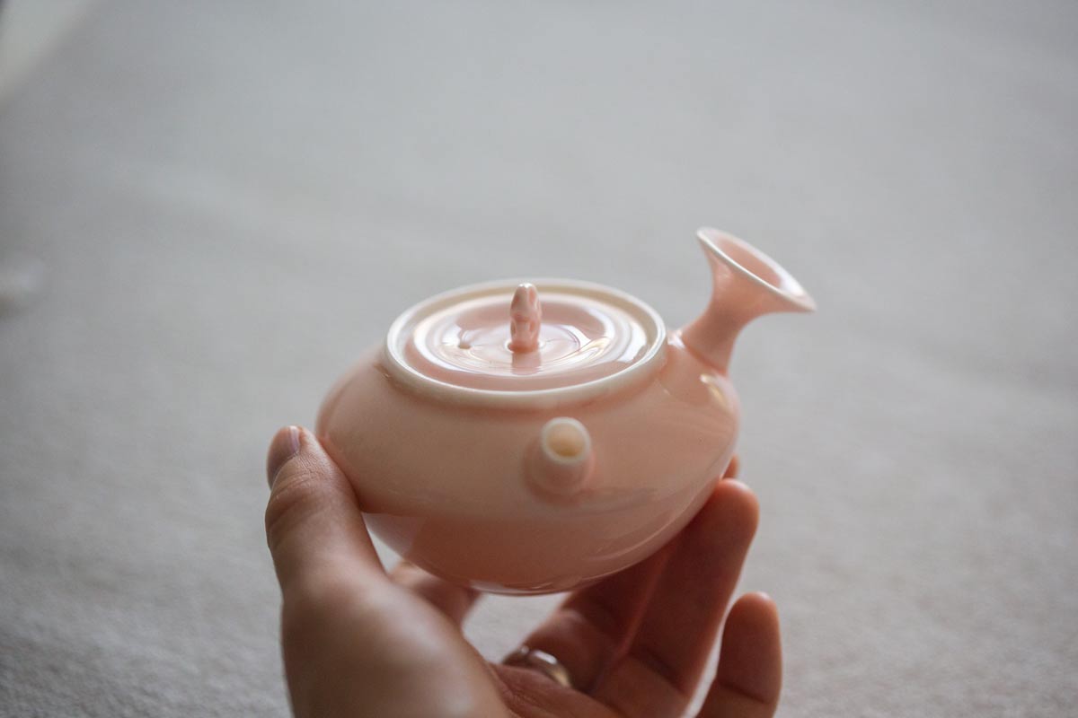 lilypad teapot pink 7 23 8 | BITTERLEAF TEAS