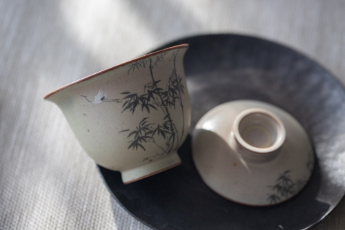 printemps gaiwan crane 3 | BITTERLEAF TEAS