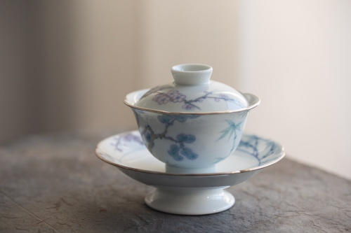 zephyr silver bound 3 friends gaiwan 1 | BITTERLEAF TEAS