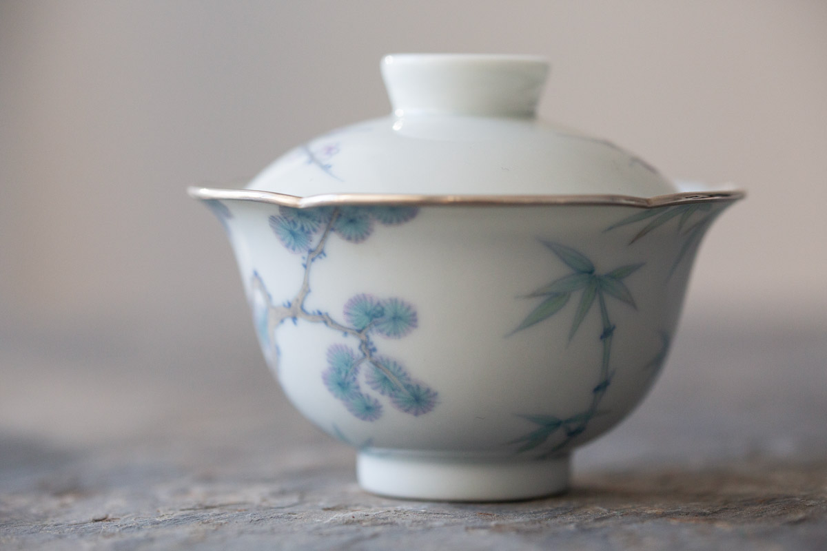 zephyr silver bound 3 friends gaiwan 6 | BITTERLEAF TEAS