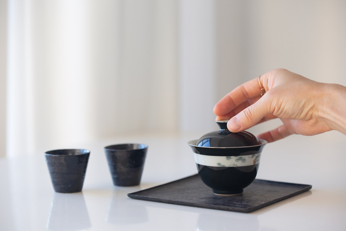 four seasons gaiwan black pine 8 | BITTERLEAF TEAS