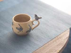 qinghua revival mug bird 2 | BITTERLEAF TEAS