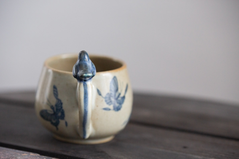 qinghua revival mug bird 8 | BITTERLEAF TEAS