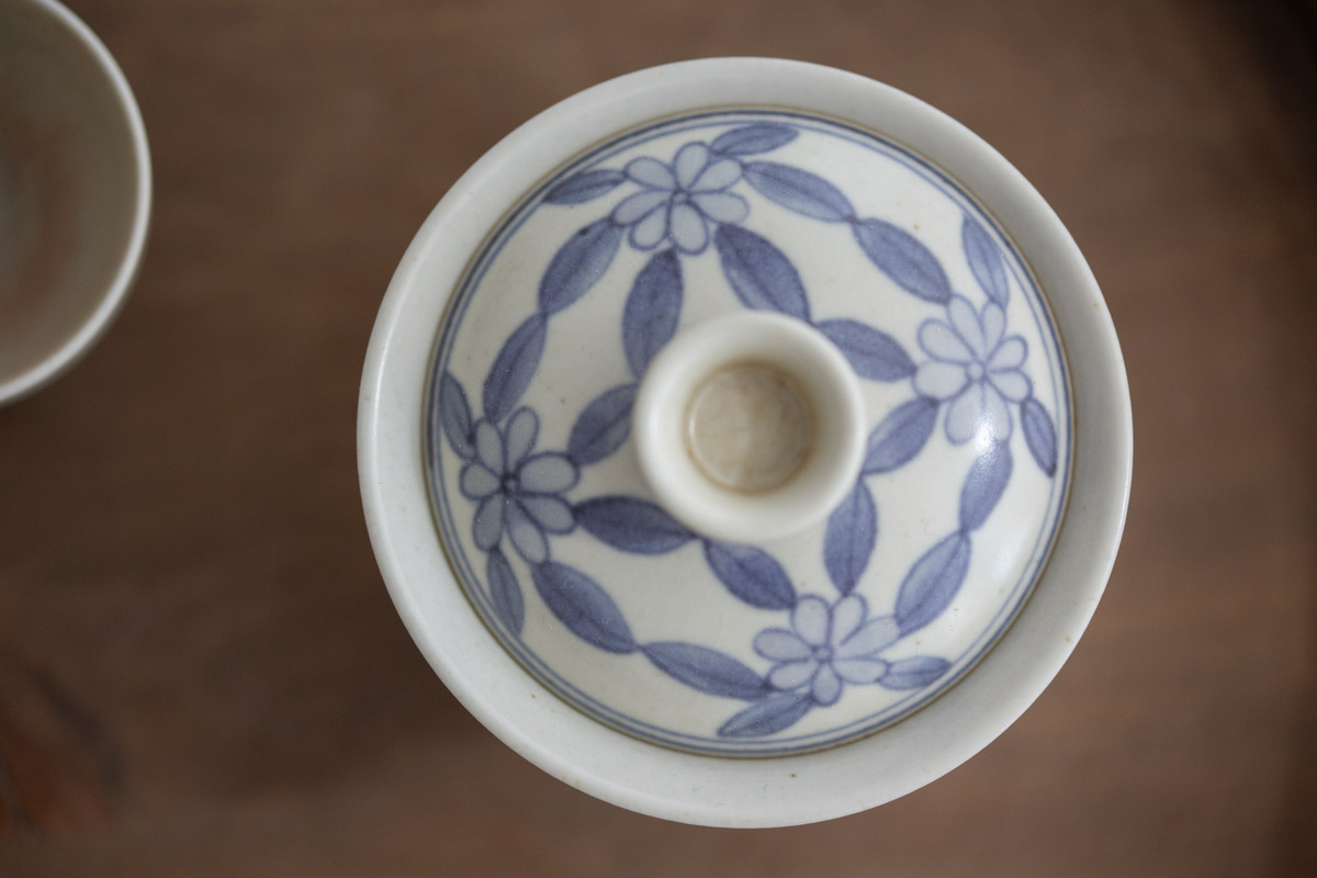 azure gaiwan butterfly 2 | BITTERLEAF TEAS