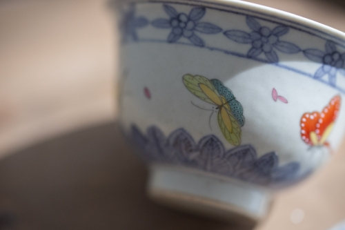 azure gaiwan butterfly 8 | BITTERLEAF TEAS